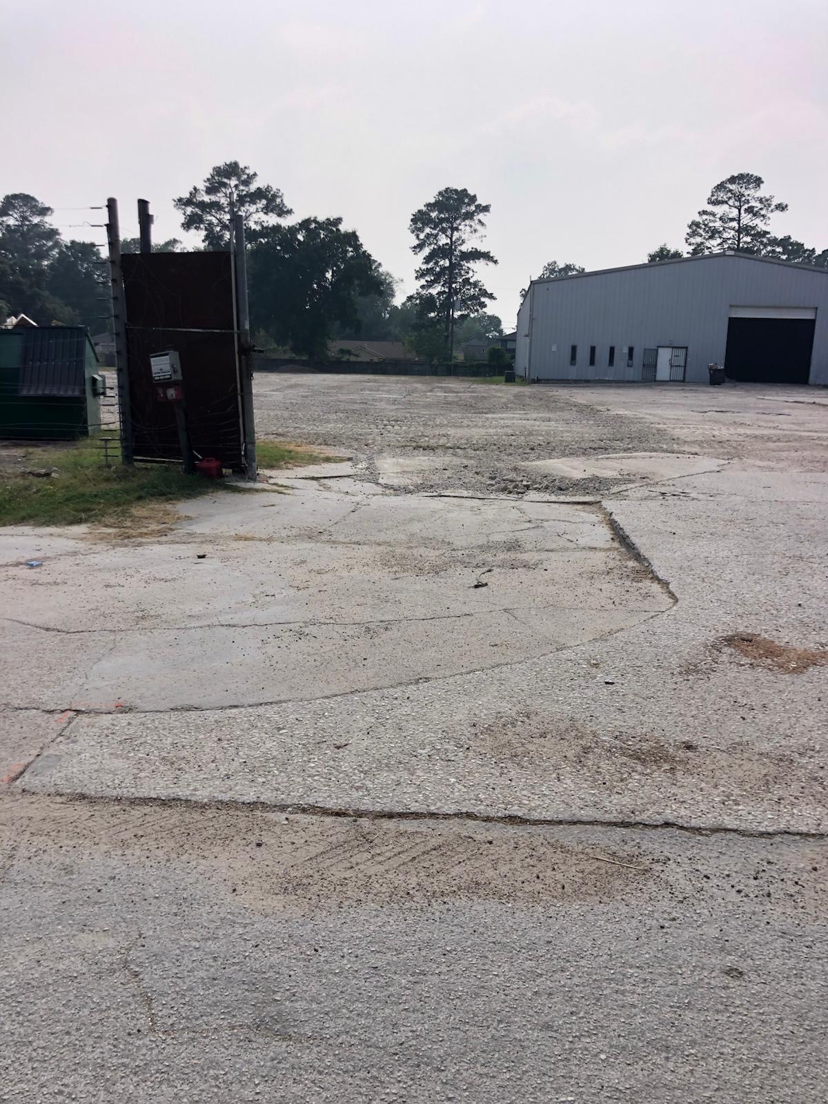 Yard prep for repave